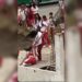 Mujeres estudiantes se cayeron a golpes después de clases