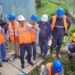 Alcalde Jovanny Coronel recorrió trabajos del proyecto de agua potable, en su etapa final