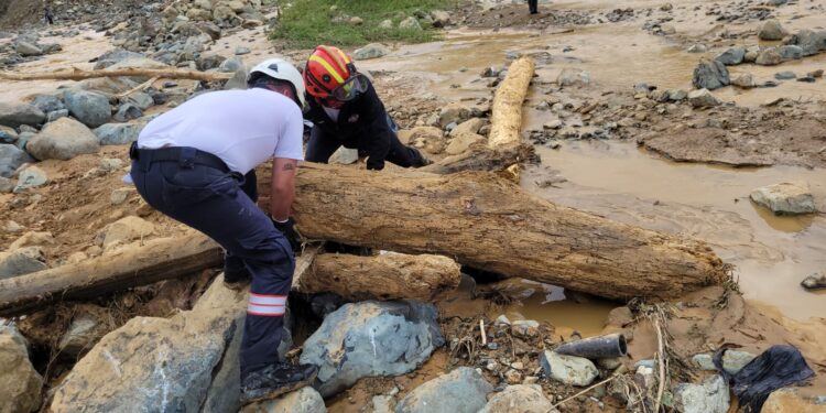 A orillas del río Guanuche fue encontrado un cadáver mutilado