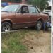 Pareja herida al sufrir un accidente cuando iba a su domicilio