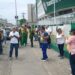 Personal de FEDEORO realiza plantón en protesta por salarios impagos y falta de recursos