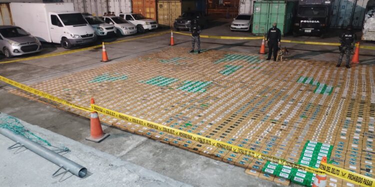 Seis toneladas de droga estaban a punto de viajar a México