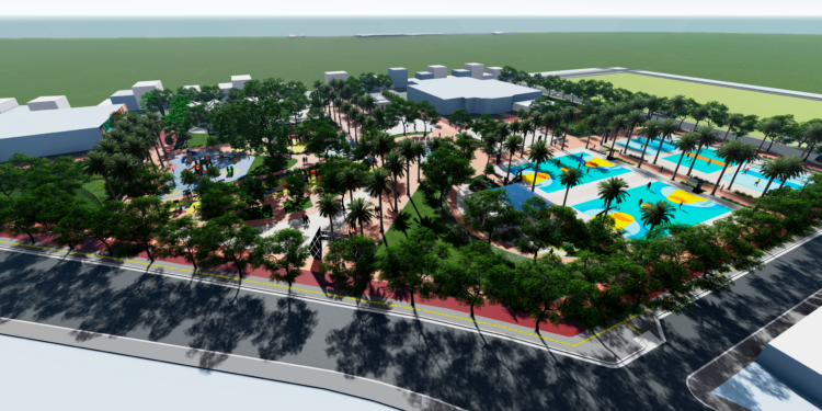 Alcalde Darío Macas suscribió contrato para construcción de complejo deportivo de alto rendimiento Washington Villalta