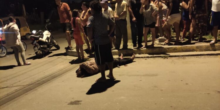 Pareja resultó herida en un accidente tránsito