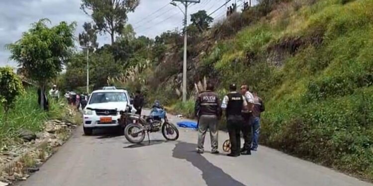 Fatal accidente en la vía Ghuazhalán-Certag deja un fallecido