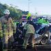 Dos personas fallecidas en la Panamericana Sur tras un choque en Quito