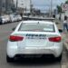 Extorsionadores dejaron como “regalo” un taco de dinamita en el balde de su camioneta