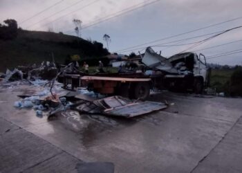 Fatal accidente de tránsito deja un muerto y dos heridos en Biblián