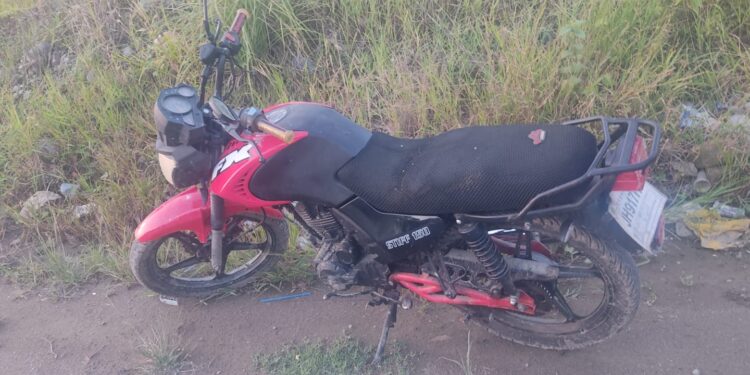 Policía recupera motocicleta reportada como robada en Machala
