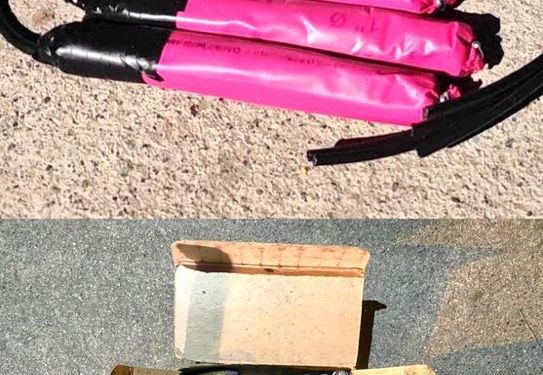 Decomisaron armas de fuego y explosivos utilizados en extorsiones