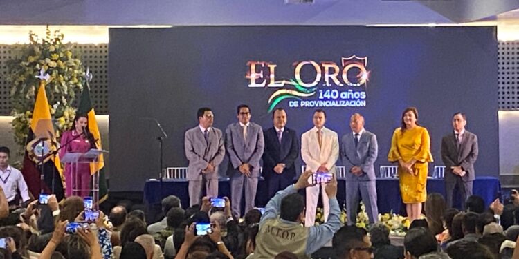 En Celebración por los 140 años de provincialización de El Oro, firma de importantes convenios de cooperación