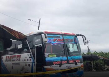 Sicarios mataron a un ciudadano en un bus