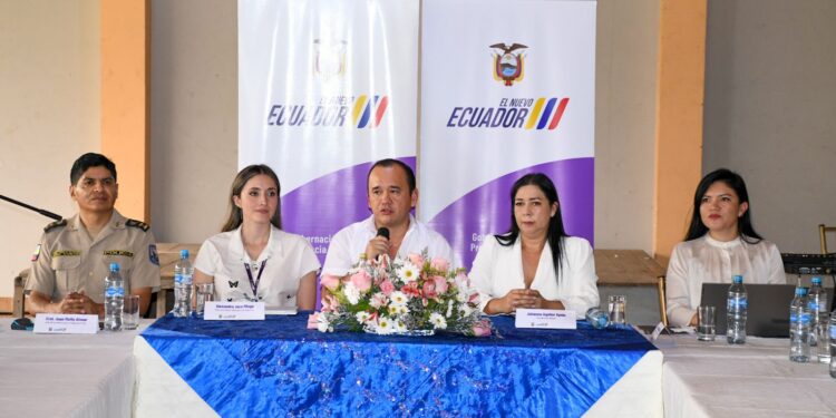 El cantón Balsas acogió a la XXXI Sesión del Gabinete Provincial de El Oro liderado por el gobernador Jimmy Blacio