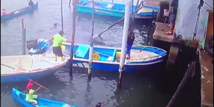 Delincuentes llegaron a disparar contra los muelles