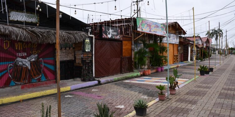 Bajo Alto parece un pueblo fantasma