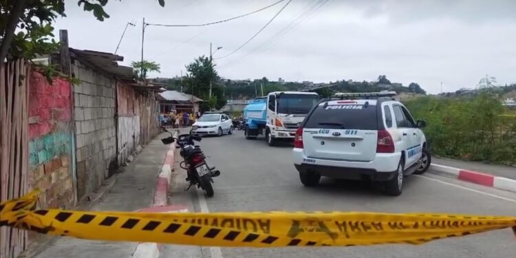 Asesinan a tiros a hombre en el barrio 15 de Septiembre de Manta