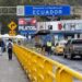 Nuevos requisitos para turistas que ingresen a Ecuador por fronteras terrestres