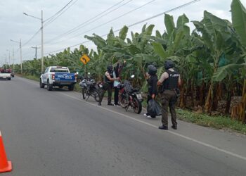 La Policía Nacional refuerza la seguridad en la Subzona El Oro Nº 7