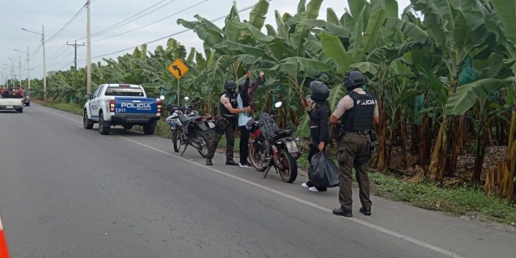 La Policía Nacional refuerza la seguridad en la Subzona El Oro Nº 7