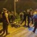 Se accidentó cuando intentaba escapar