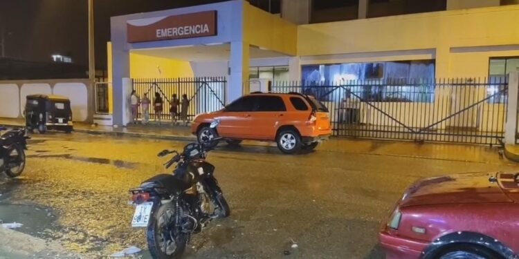 Guardia de seguridad herido al recibir un disparo