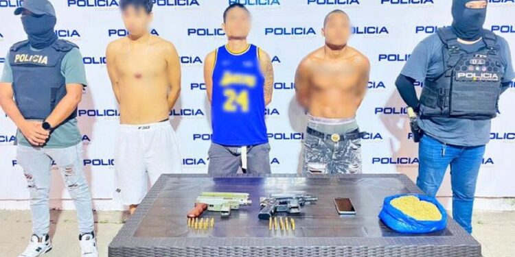Tres presuntos sicarios fueron detenidos