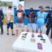 Cuatro sujetos en poder de dos pistolas fueron detenidos