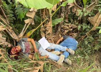 Dos asesinados en la parroquia La Iberia