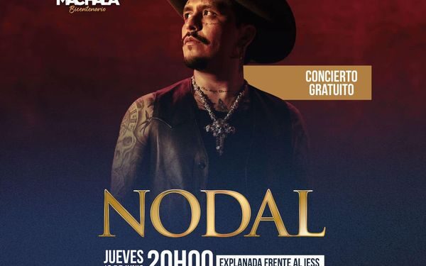 Hoy jueves 13 de junio a disfrutar de la la presentación del mexicano Christian Nodal,