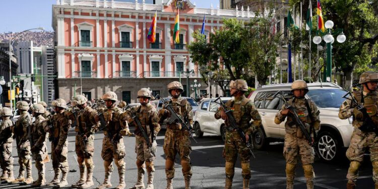 Golpe de estado de militares en Bolivia