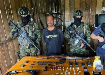 Capturan a alias ‘Maruco’, uno de los más buscados en Ecuador
