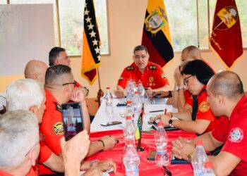 Mancomunidad de bomberos de El Oro se reunió para coordinar acciones estratégicas