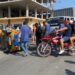 Heridos al chocar una mototaxi y un camión