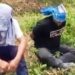 Maniatados y con la cabeza cubierta fueron encontrados dos conductores secuestrados