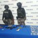 Un fusil, una pistola, municiones y dosis de sustancias ilícitas se decomisaron en El Pampón