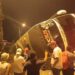 Una fallecida al volcar un bus de la cooperativa San Cristóbal