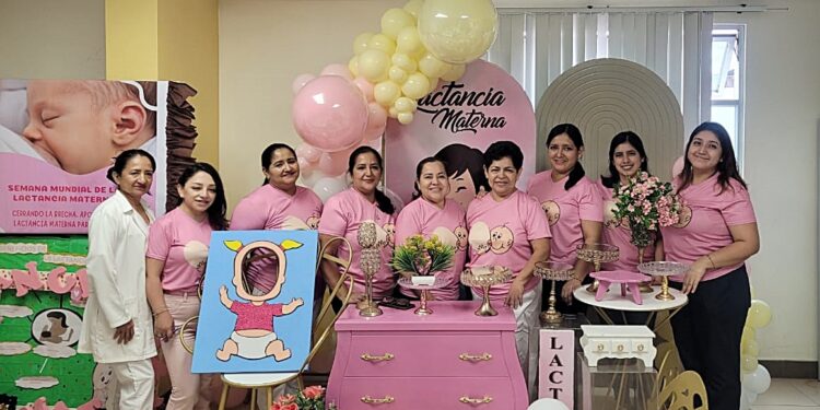Hospital Teófilo Dávila celebra la Semana Mundial de la Lactancia Materna