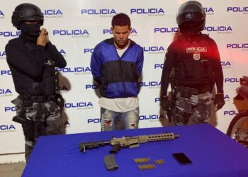 Detenido en Bajo Alto con un fusil