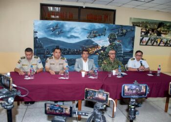 Autoridades del Bloque de Seguridad de El Oro informaron resultados de acciones de la última semana