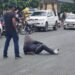 Sospechoso de robo resultó herido al enfrentarse con policías