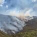 Incendio en Sigchos lleva cinco días arrasando con hectáreas de páramo