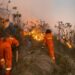 Incendio en el cerro San Fernando continúa sin ser controlado tras 45 horas de lucha