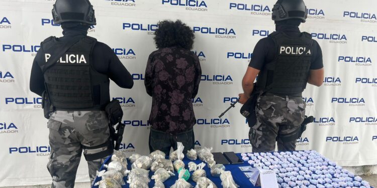 Detenido con al menos 1.500 dosis de sustancias ilícitas