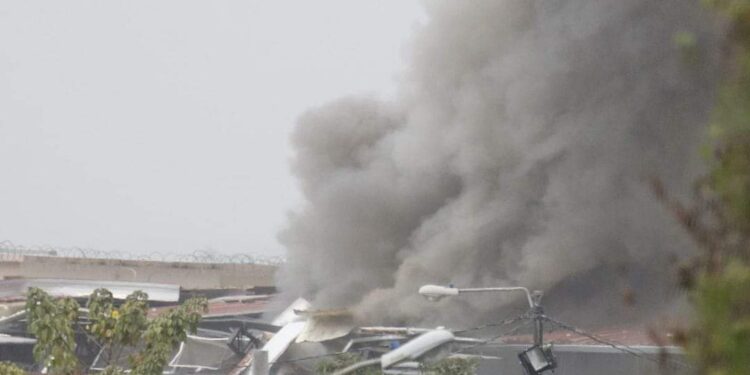 Dron explosivo fue detonado en la Roca