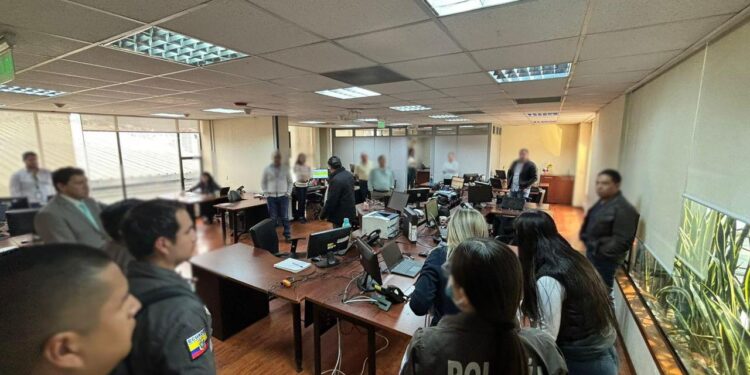 Allanan las oficinas de talento humano del Consejo de la Judicatura