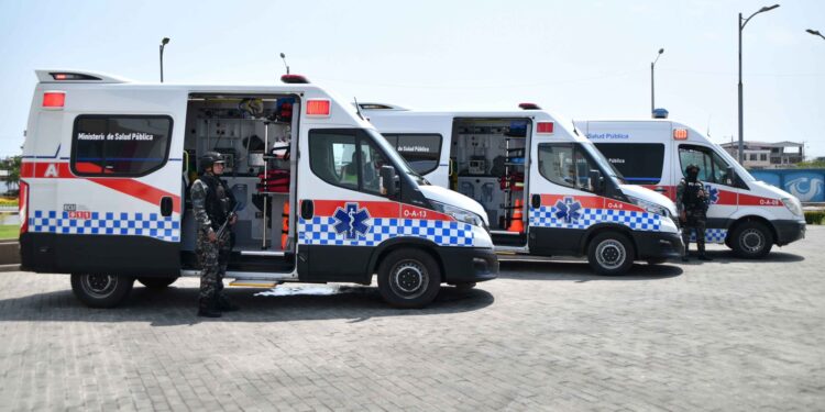Cuatro ambulancias llegaron para la provincia de El Oro
