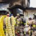 Bomberos Machala acudió a Piñas para combatir incendio.
