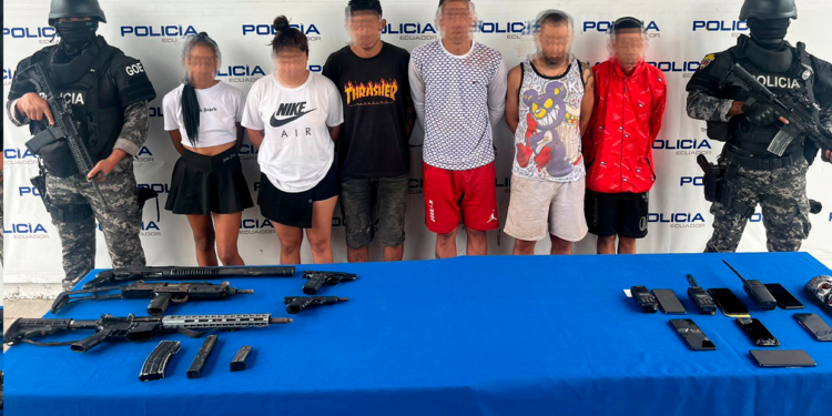 Grupo delictivo fue desarticulado en el cantón Pasaje