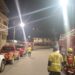 Bomberos de 7 cantones combaten el incendio en Chilla