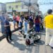 Motociclista herido tras colisión con un taxi